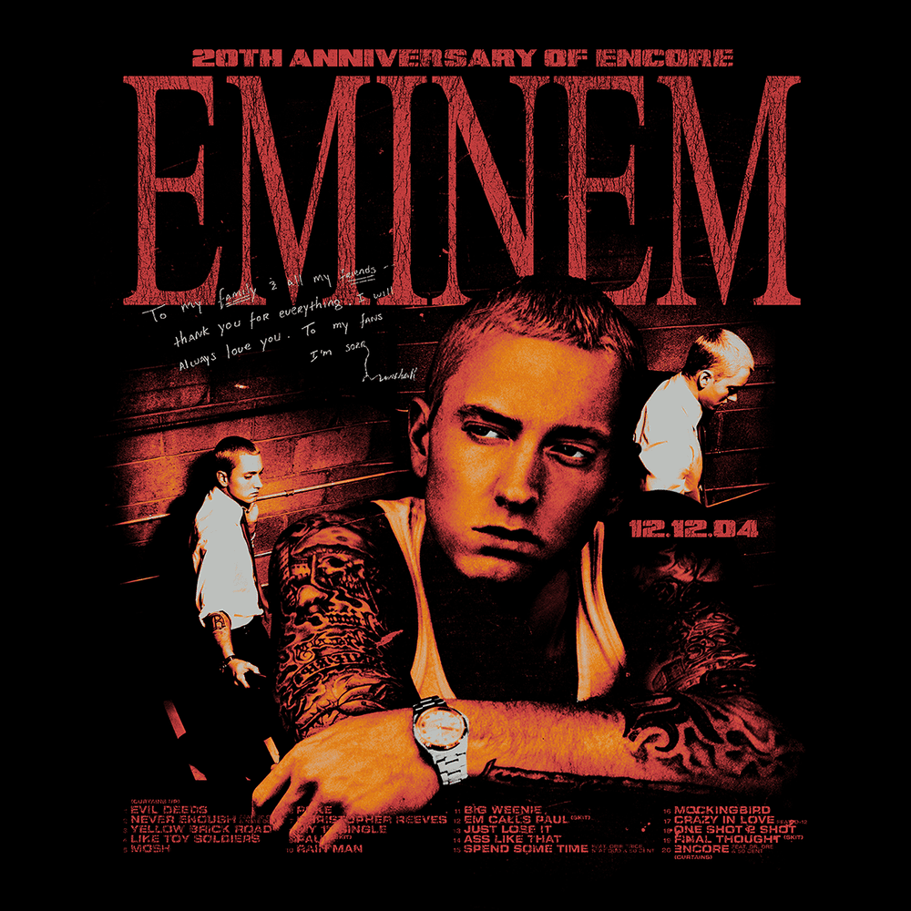 EMINEM — FULLER.MOE | Merchandise & Streetwear Designer