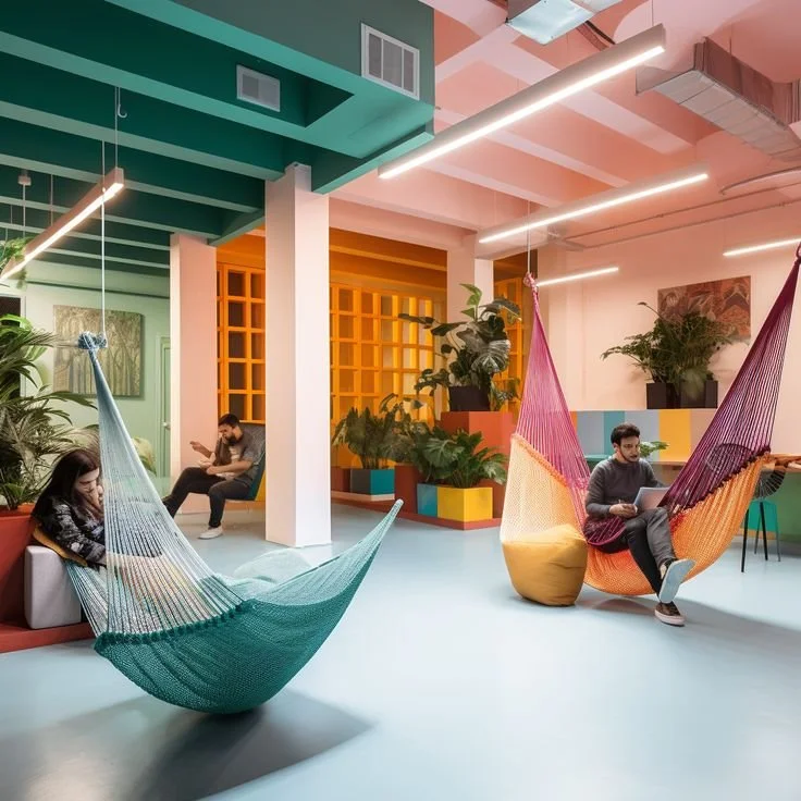 Shared Office Spaces - Relaxing Hammocks.jpeg