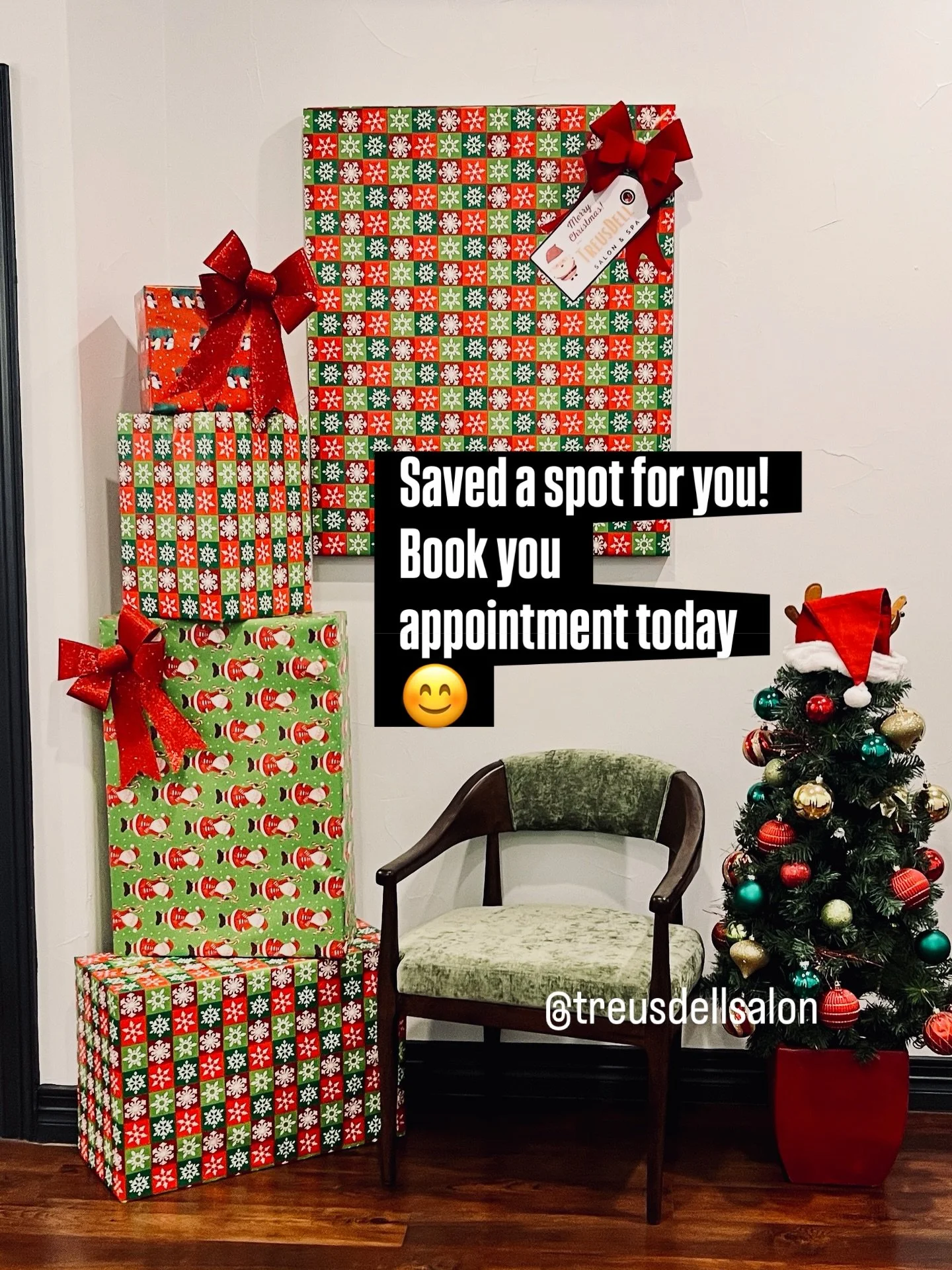 If you haven&rsquo;t booked yet, you may be  able to snag a last minute appointment this week.  Call or book online at www.dellspa.com

@treusdellsalon #salonsuites #hairsalon #nailsalonsanantonio
