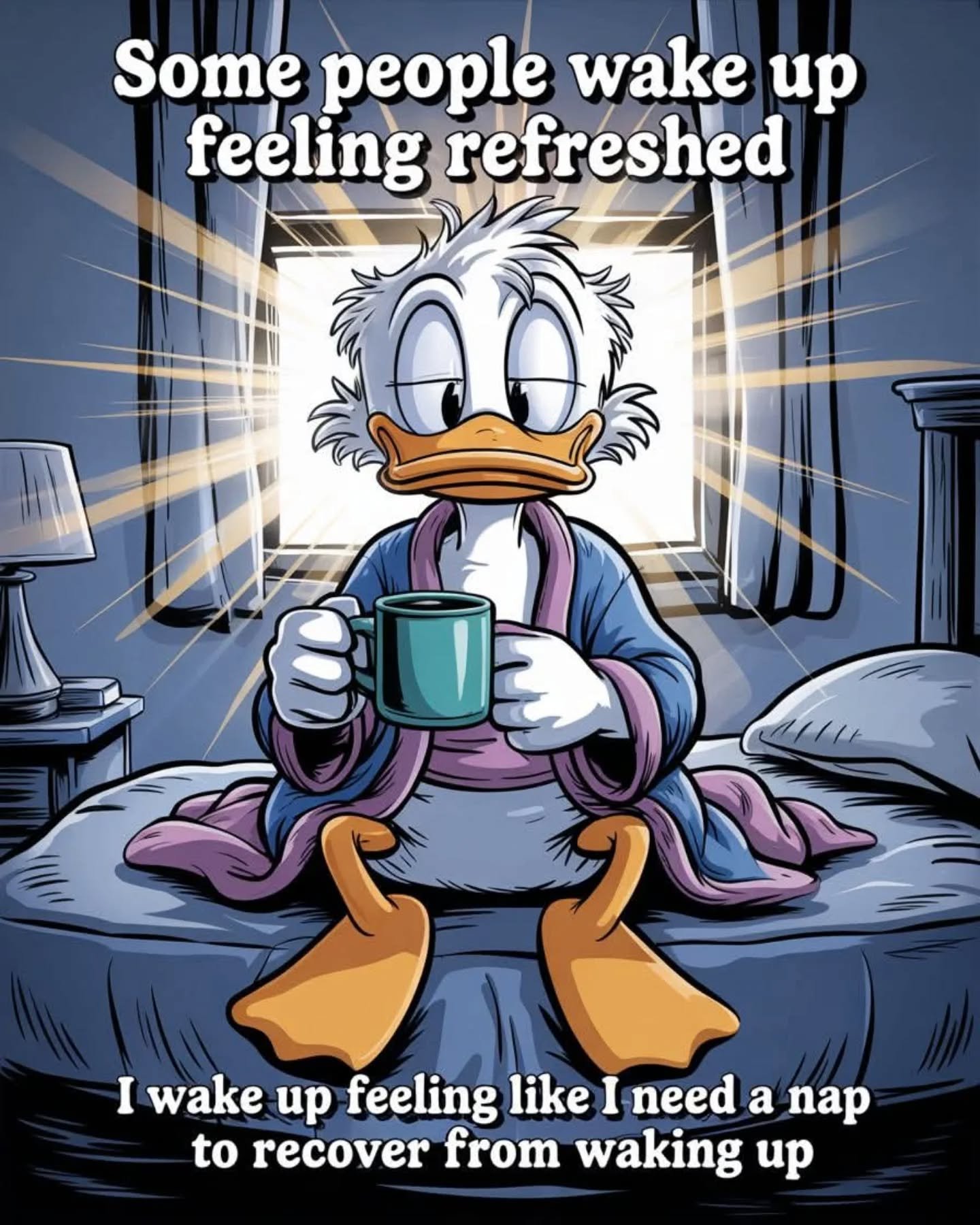 Every. Single. Day. 💜
#chronicillness #neverwakerefreshed #fibrocoach #fibrolife #napqueen
