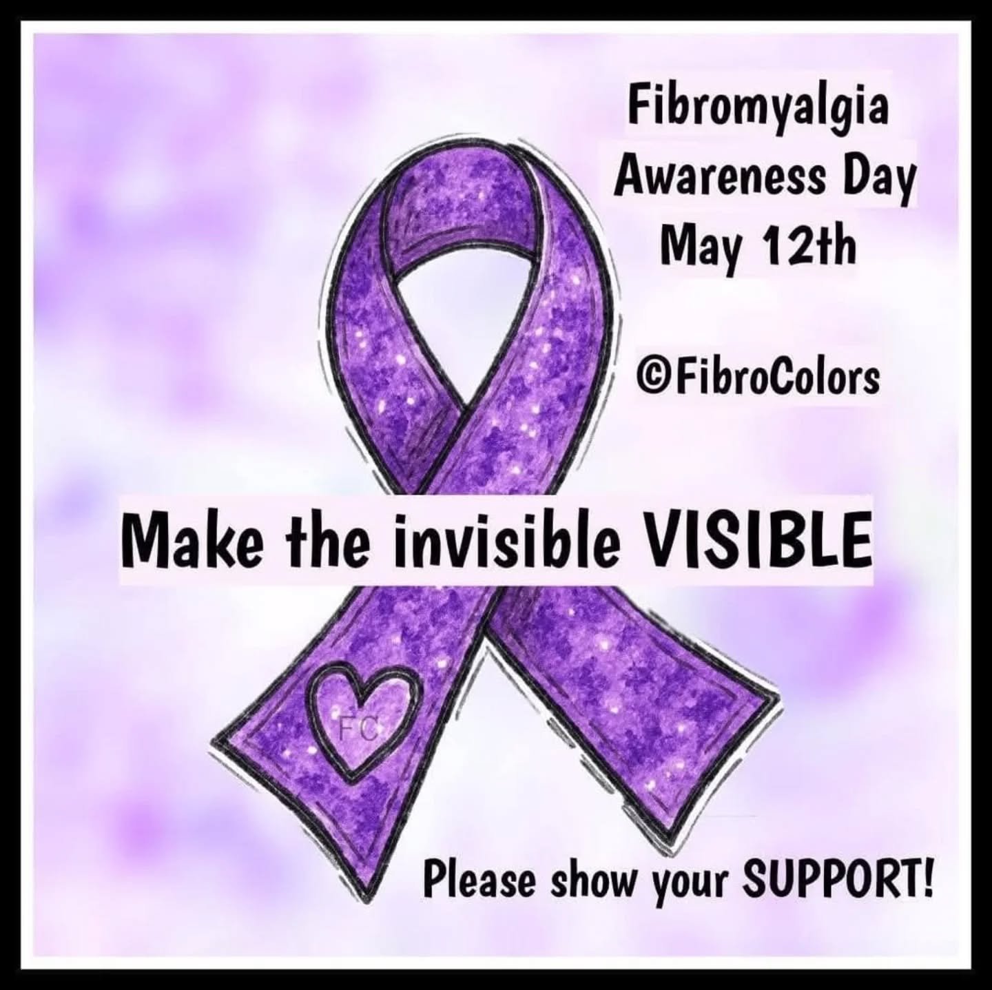 Today is fibromyalgia awareness day 💜🦋
I wore purple, did you? Help spread the word about this chronic condition that, according to NIH, affects 6.4% of the US population and 7.7% of women. That's 1 in 16 people and 1 in 13 women!
Thanks to the