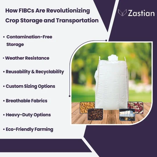 Ccrop Storage How FIBCs Are Revolutionizing Crop Storage and Transportation — Zastian