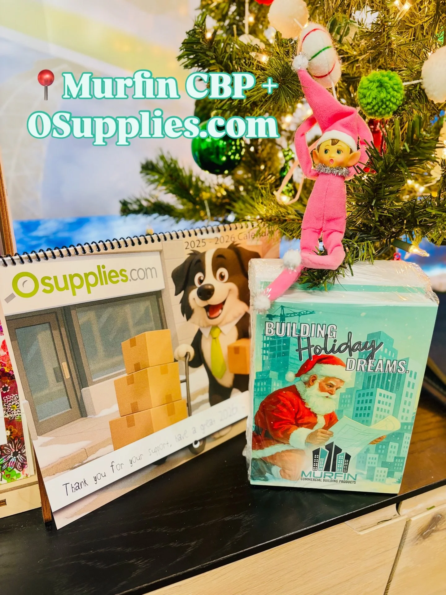 📍Sandusky, Ohio &bull; Murfin Commercial Building Products &amp; OSupplies.com 🏢🤍🖨️
&ldquo;For Murfin&rsquo;s merry holiday card, we dreamed, designed, and planned,&rdquo;
&ldquo;Then OSupplies took the reins - best printers in the land!&rdquo;
T