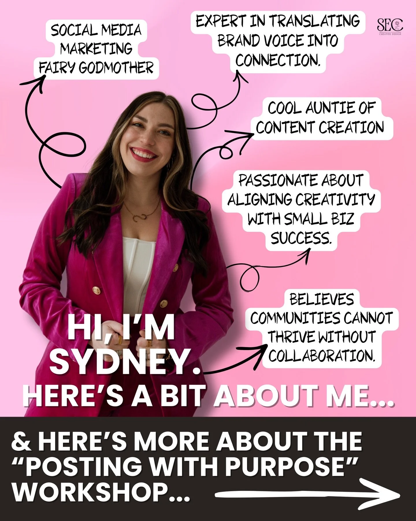 The WHO? &amp; WHAT? of &lsquo;Posting with Purpose&rsquo;&hellip;
If any of this aligns with you, check the link below! 👇🏻 
Join me on March 26th at @venue634sandusky! 

Get your tickets now! 🎟️: https://www.venue634.com/workshops/p/kr1jifunxvwzo