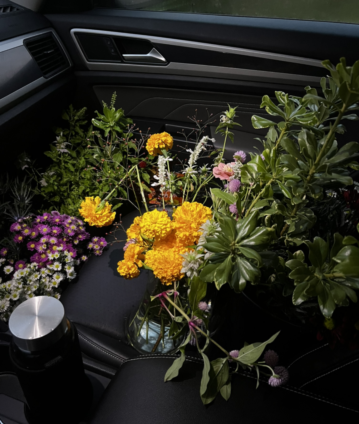 Passengers to an early morning client session.