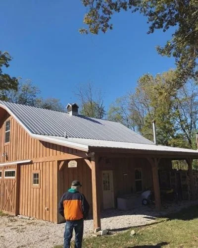 Created Living Space in a Beautiful Barn