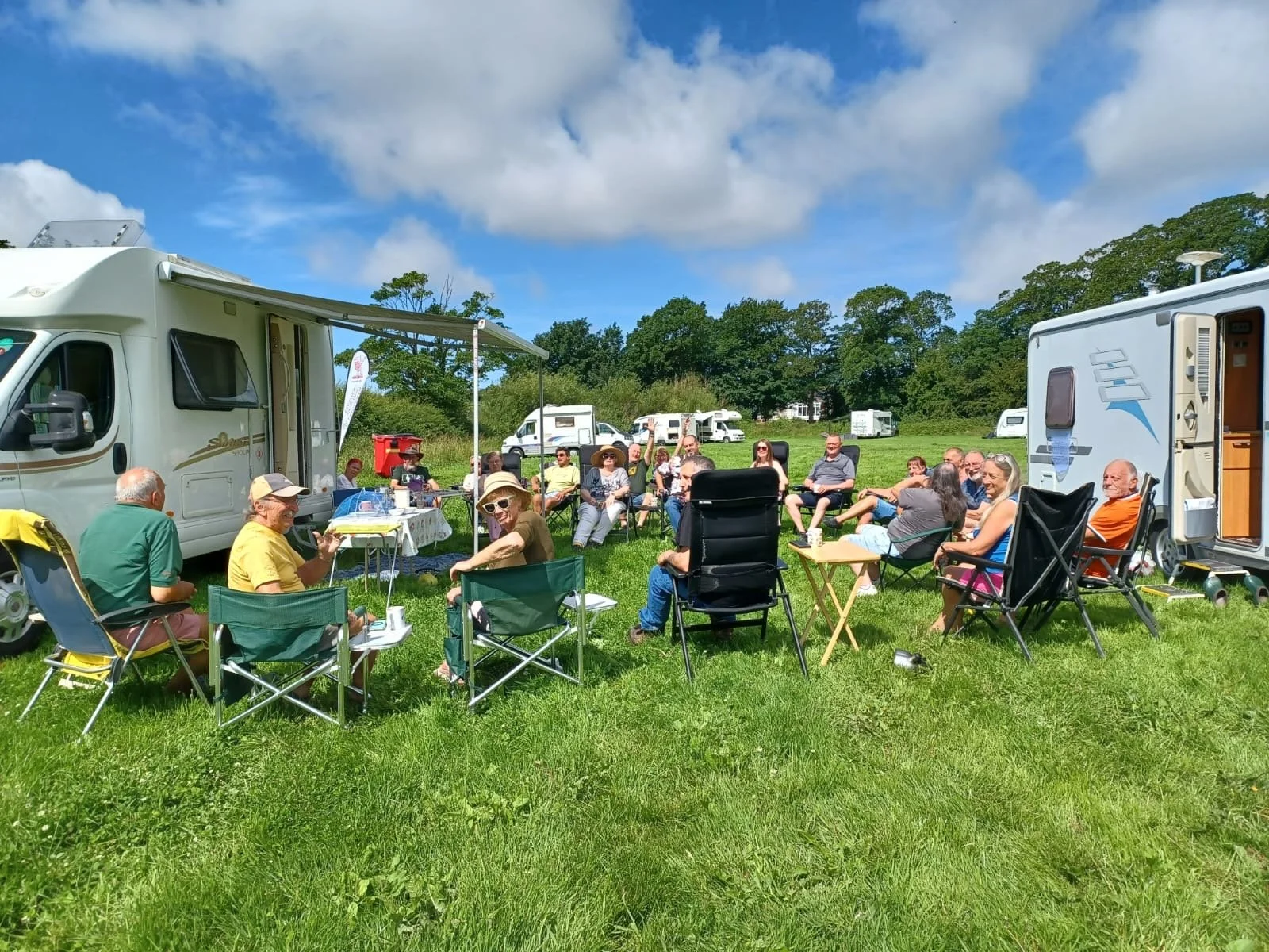 Coffee Morning in the Sunshine