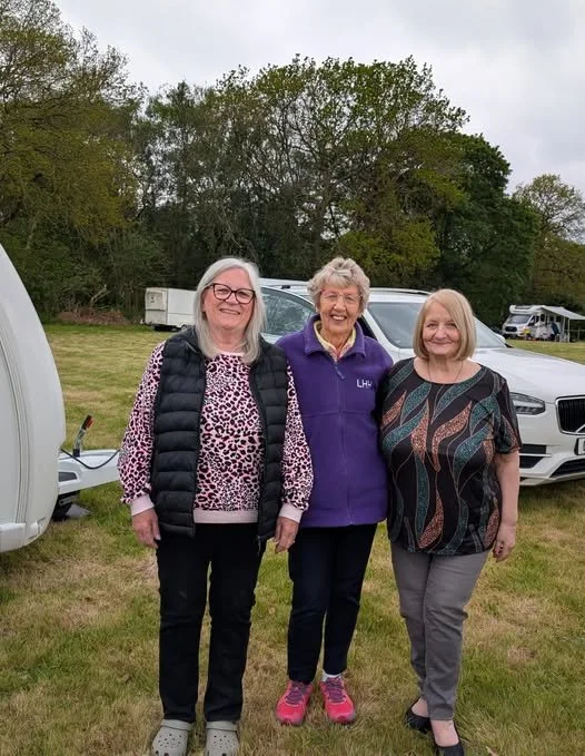 Quiz Winners Cath, Brenda and Anne 