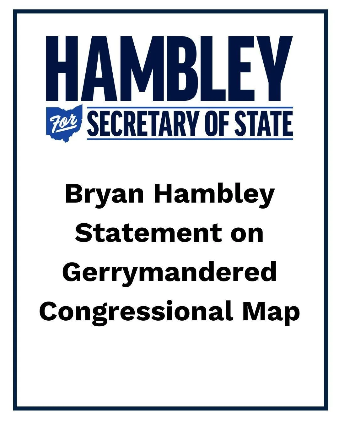 Ohio&rsquo;s Redistricting Commission gerrymandered our state, again. With Republican politicians holding the cards, they carved up communities to find the voters they need to hold on to power. This is not how democracy works. If you want power, you 