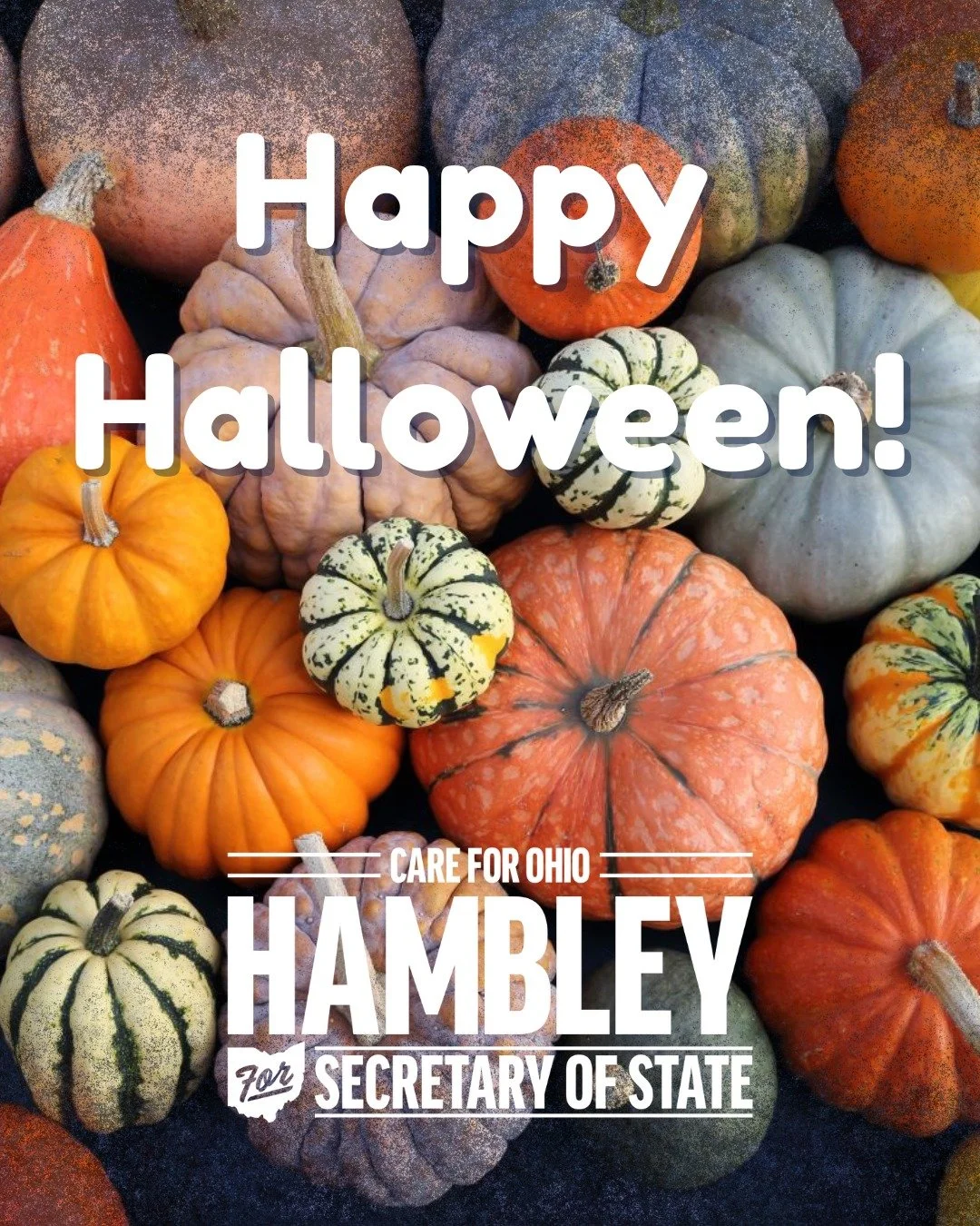 Though the gerrymandered maps may be pretty spooky, I hope you have more tricks than treats tonight. Happy Halloween from Team Hambley! 🎃

#HappyHalloween #Spooky #HambleyForOhio