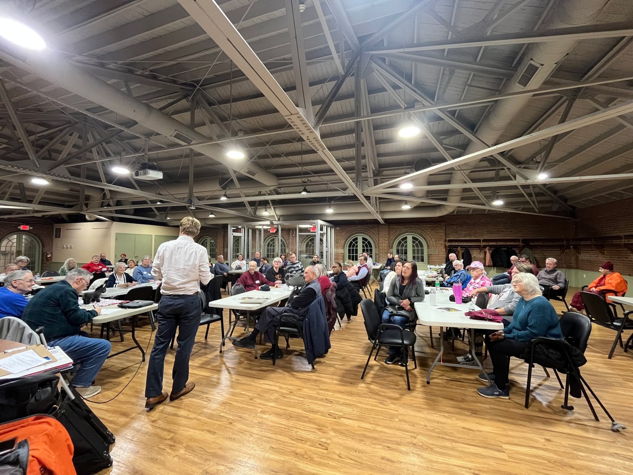 Thank you to the #NorthOlmsteadDemocraticClub for having me to your meeting last night. What a great group, and great discussion. Always excited to meet more folks passionate about Ohio's future. #HambleyForOhio #CareForOhio #SecretaryOfState #NorthO