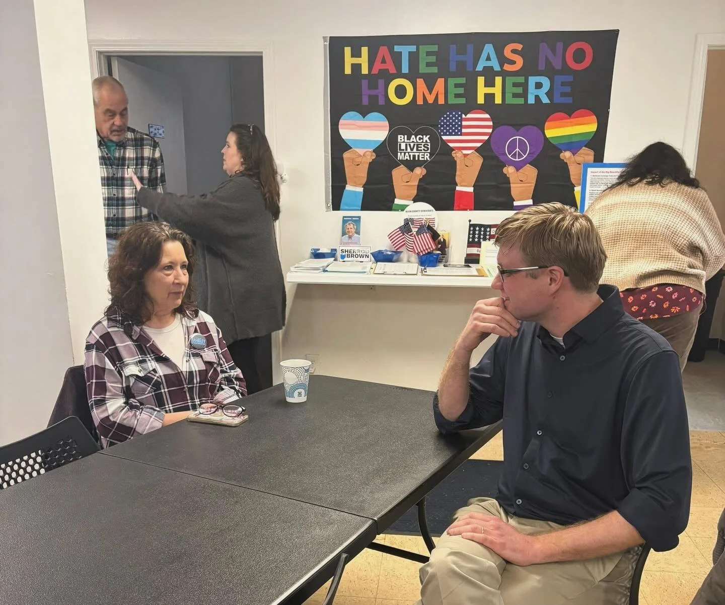 A warm welcome this weekend with the @allen_co_oh_dems! Thank you for hosting me and other candidates looking to make positive change for #Ohio, and bring real accountability to our voters. Earning the support of Ohioans in every county is a privileg