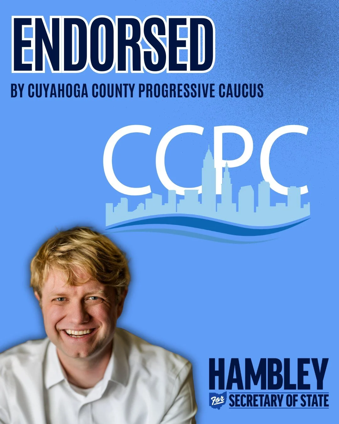 My time in #Cleveland was a crucial part of my development as a doctor and an activist. I&rsquo;m honored to have the support of the #CuyahogaCountyProgressiveCaucus, whose members chose to endorse this campaign. Thank you for your confidence in our 
