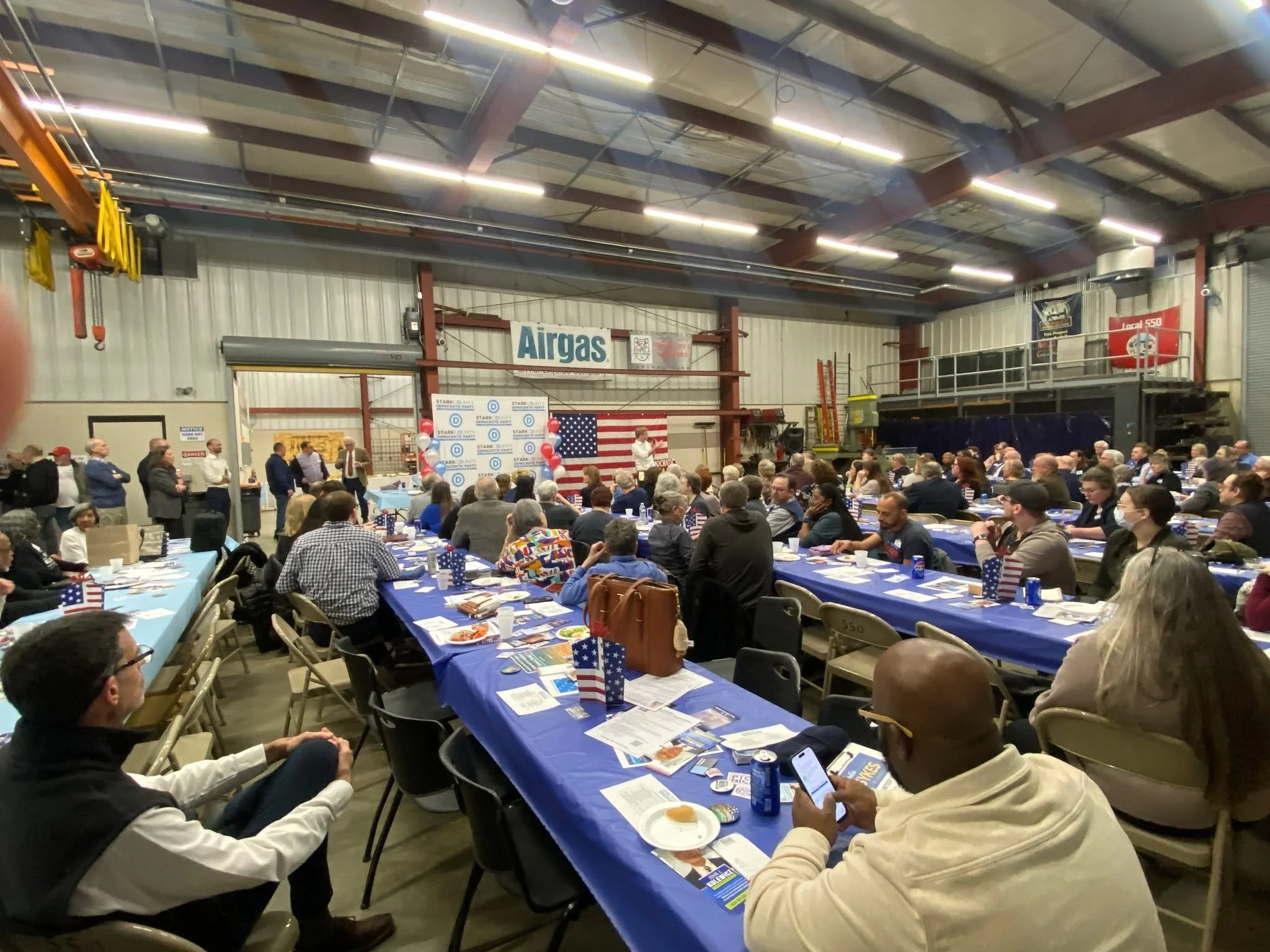 A fun evening in #StarkCounty! Glad to join the @starkdems in #Canton for their volunteer party, and then on to @parkcentrelanes for bowling! 🎳 Stark County has a strong Democratic party, excited to ride the momentum of the midterms! #HambleyForOhio