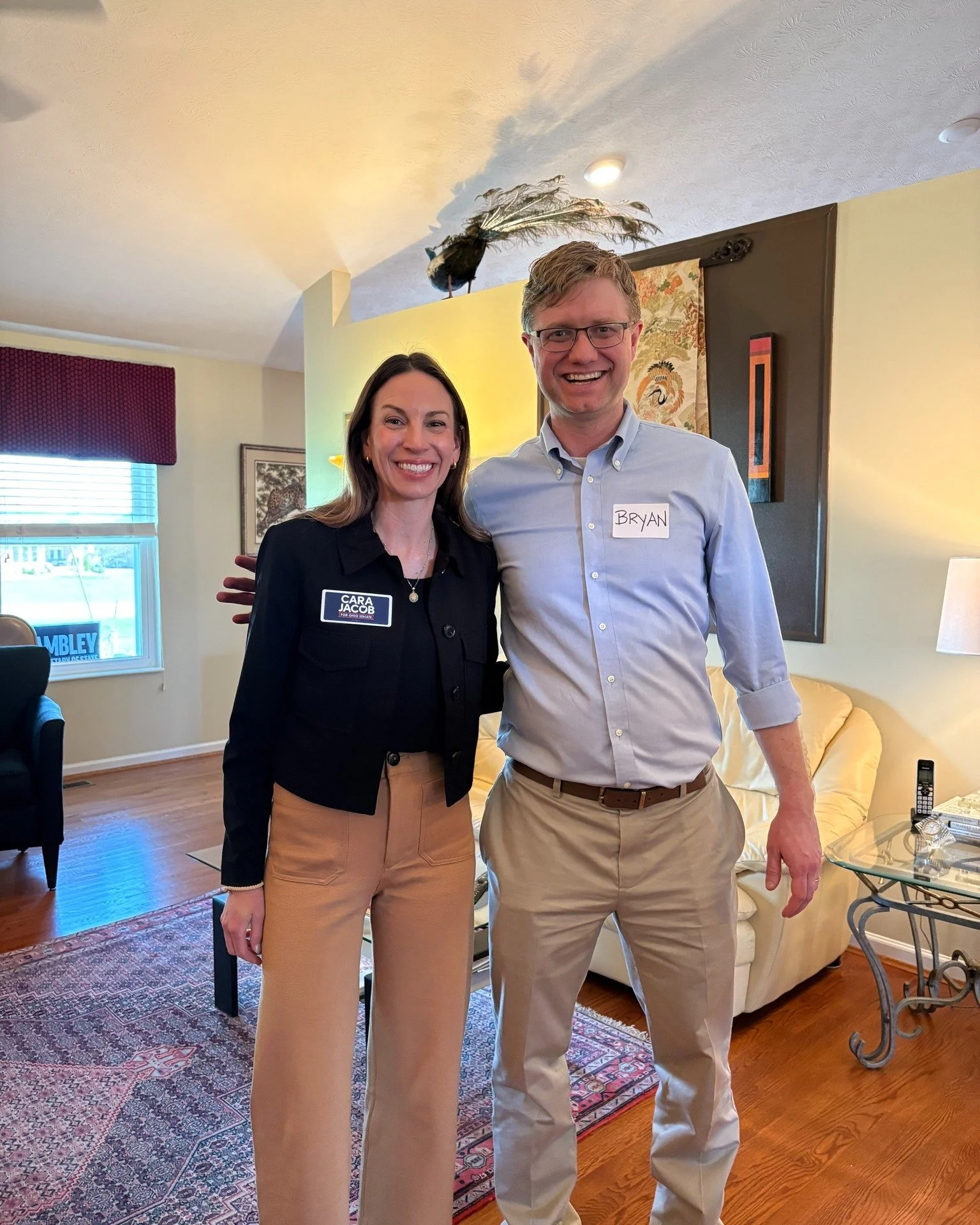 Had a great time in #Mason this weekend at a joint event for my campaign and  #StateSenate candidate Cara Jacob! #WarrenCounty is ready for new voices in office. I've been glad to get to know a fellow physician on the campaign trail! #HambleyForOhio 
