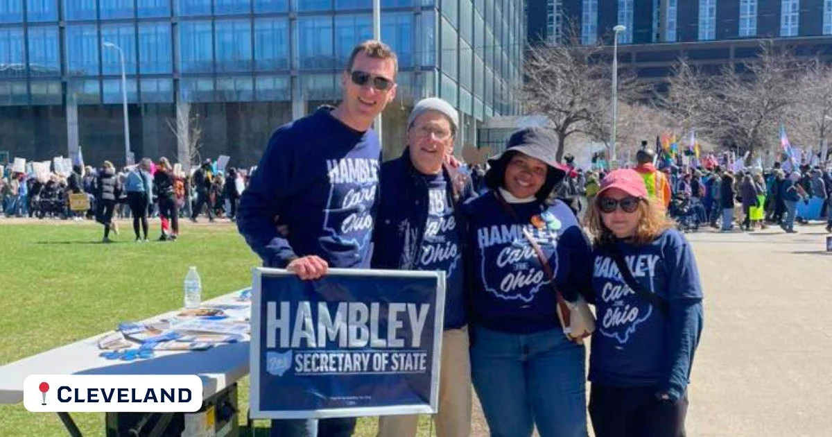 This weekend, folks around the country and around #Ohio gathered to declare that there are #NoKings in America. I was able to join our friends in Southwest Ohio, and I'm grateful to the volunteers around our state who showed up in support of this mov