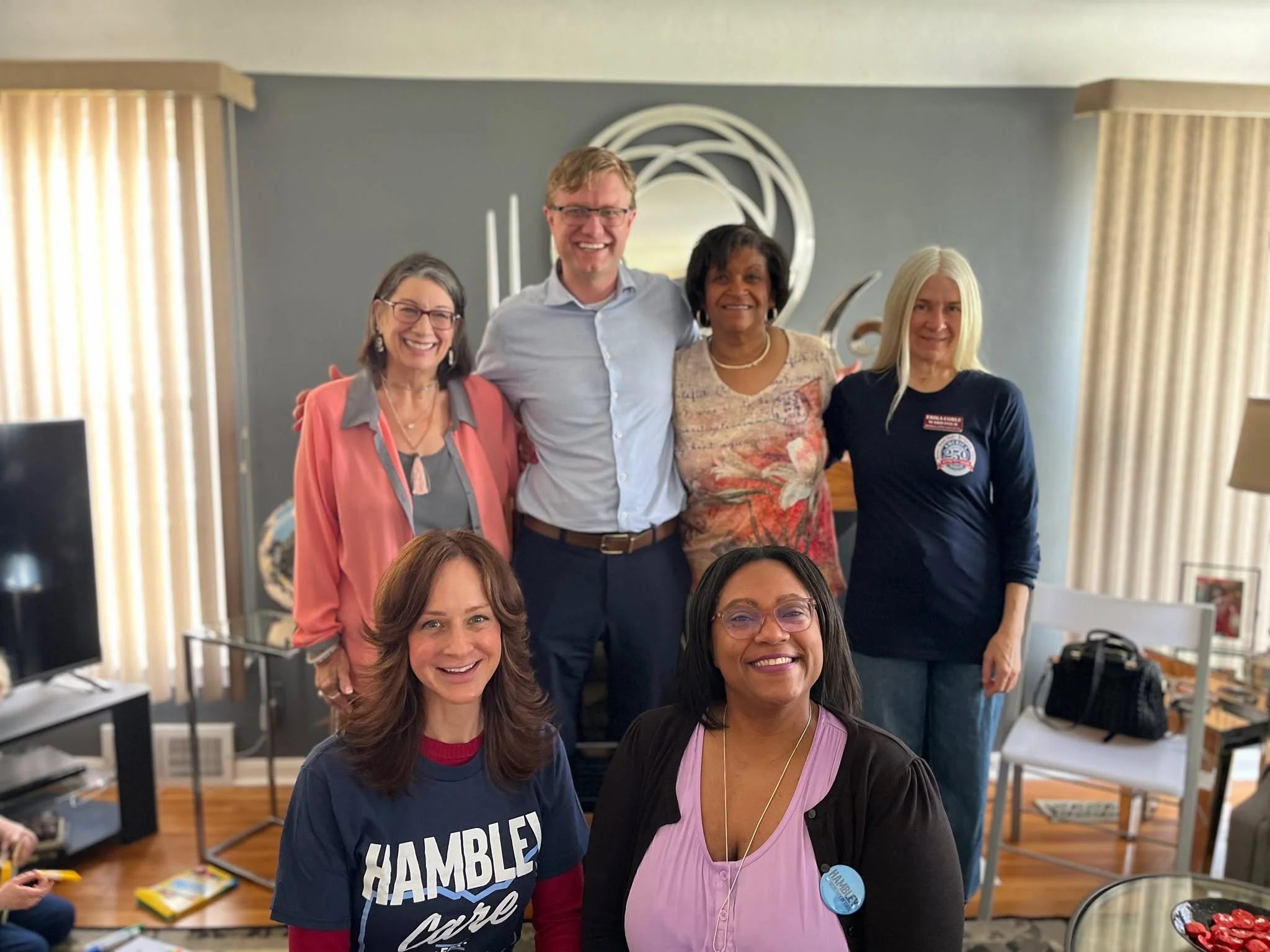Great to be back in #Parma this weekend with some of my great friends and supporters. I'm honored to be endorsed by so many fantastic elected women across #Ohio. #HambleyForOhio #CareForOhio