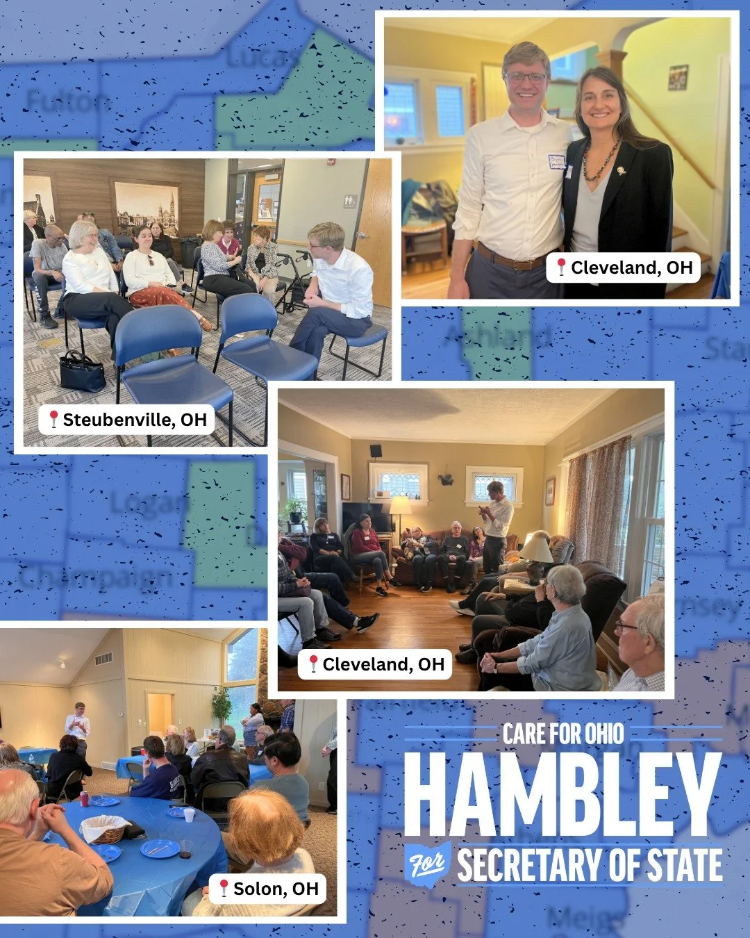 Some additional highlights from last week's travels across #Ohio. Every single event of the just over 350 I've attended now (😱), has been a great opportunity not just to tell my story and my goals for this office, but to listen and better understand