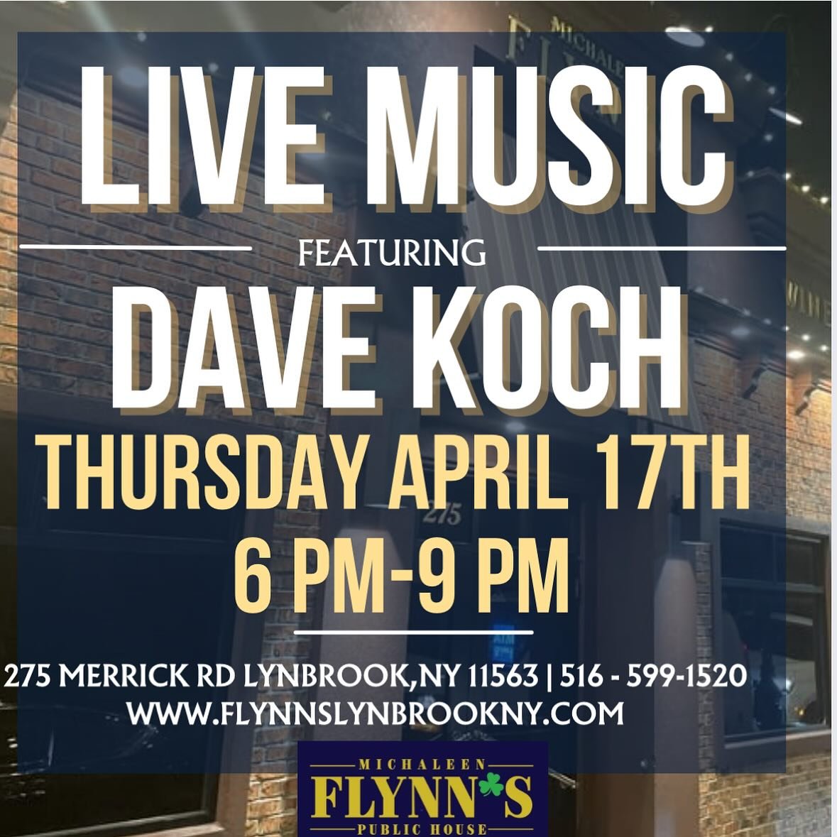 Thursday and Fridays live music lineup 🎙️🎶
#lynbrookny #longislandny #livemusic #michaleenflynns