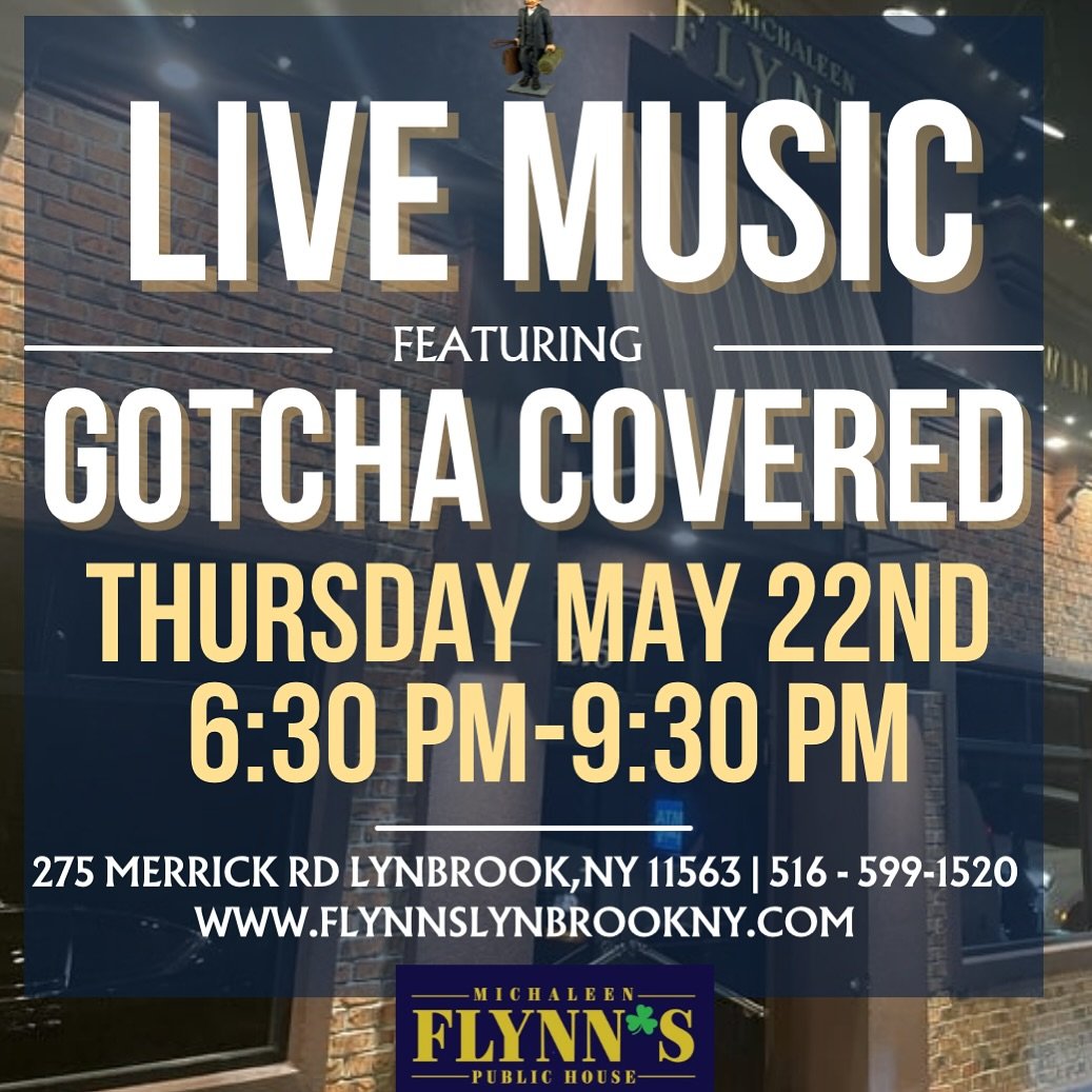 Kick off the holiday weekend with us tomorrow! Live music starts at 6:30 PM! πΆπΊπΈ
#mdw #livemusic #longislandny #michaleenflynns #lynbrookny