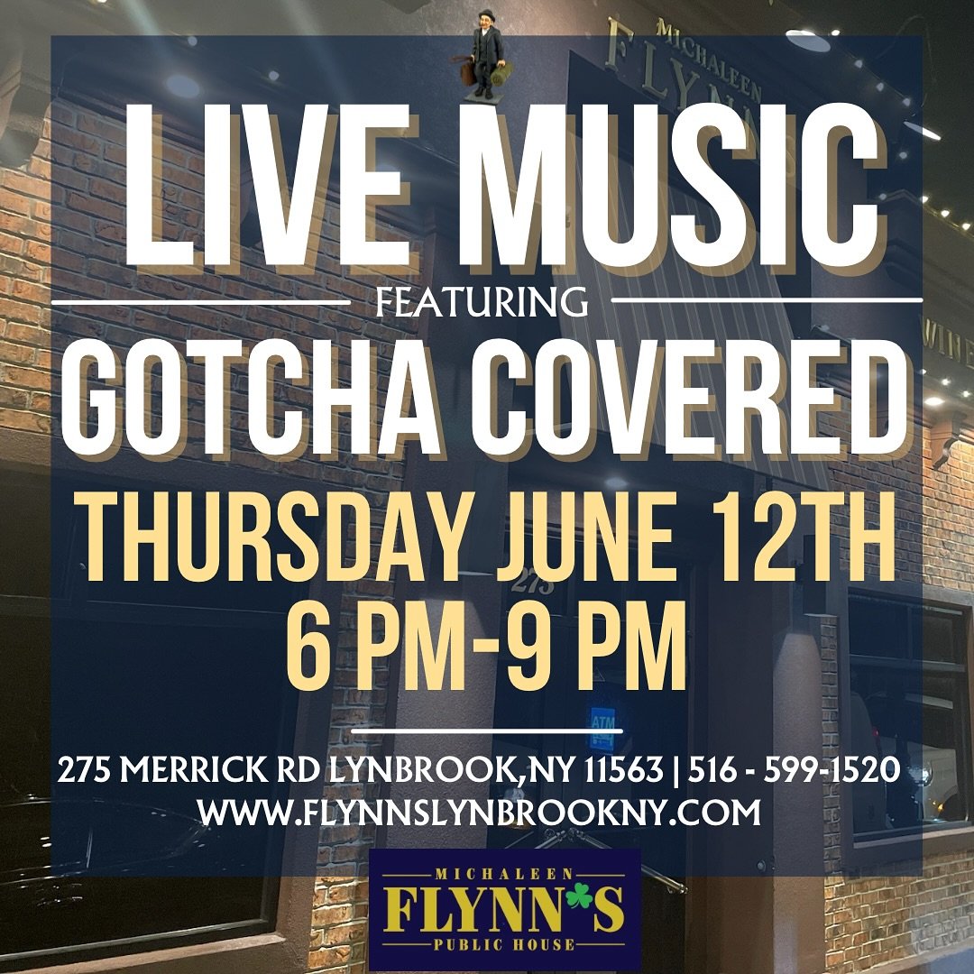 Join us Thursday & Saturday for live music! πΆ
#michaleenflynns #lynbrookny #livemusic