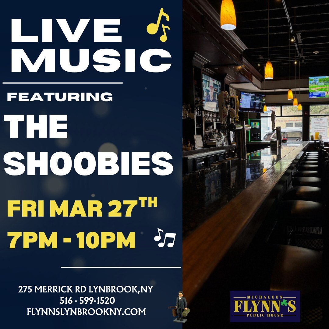Last weekend of March, well spent with live music! 🎶

#livemusic #longislandny #michaleenflynns #lynbrookny