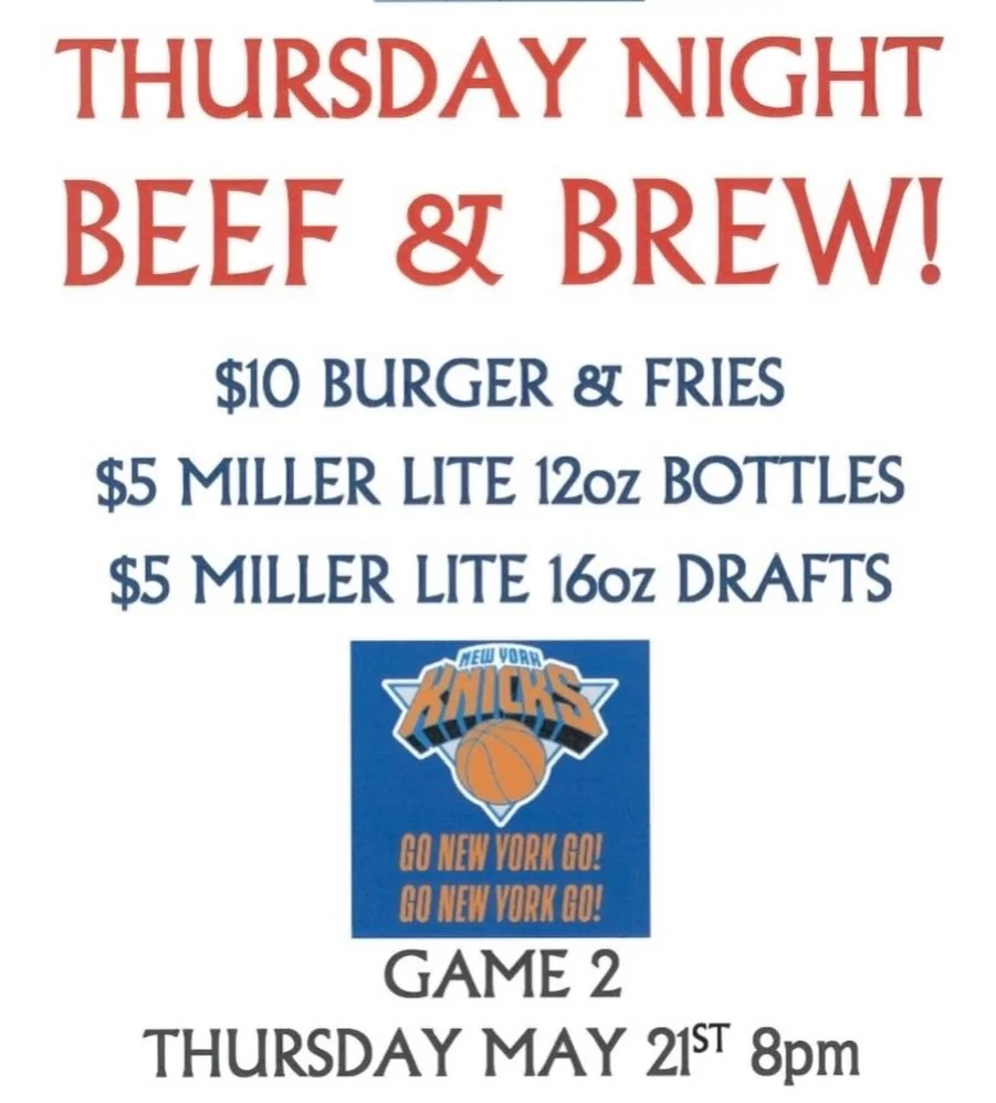 Can&rsquo;t think of a better way to watch game 2! 🏀 

#nyknicks #michaleenflynns #lynbrookny #longislandny