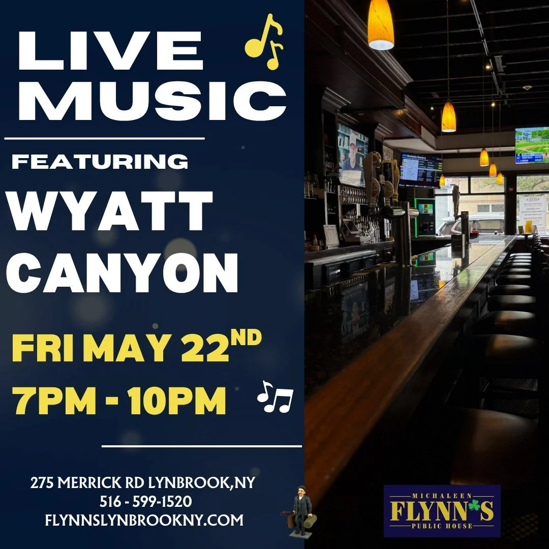 Friday &amp; Saturday live music 🎶 at  #michaleenflynns #lynbrookny