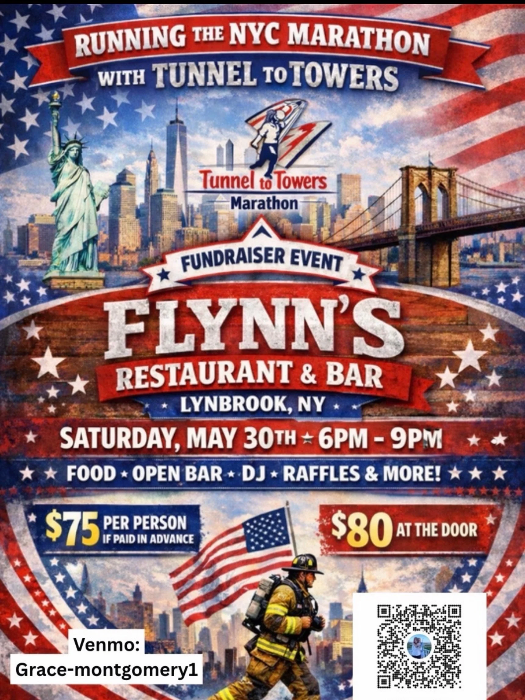 Don&rsquo;t miss this amazing event this Saturday 🇺🇸 for more information call 516-599-1520 !

 #michaleenflynns #lynbrookny #fundraiser #longislandny