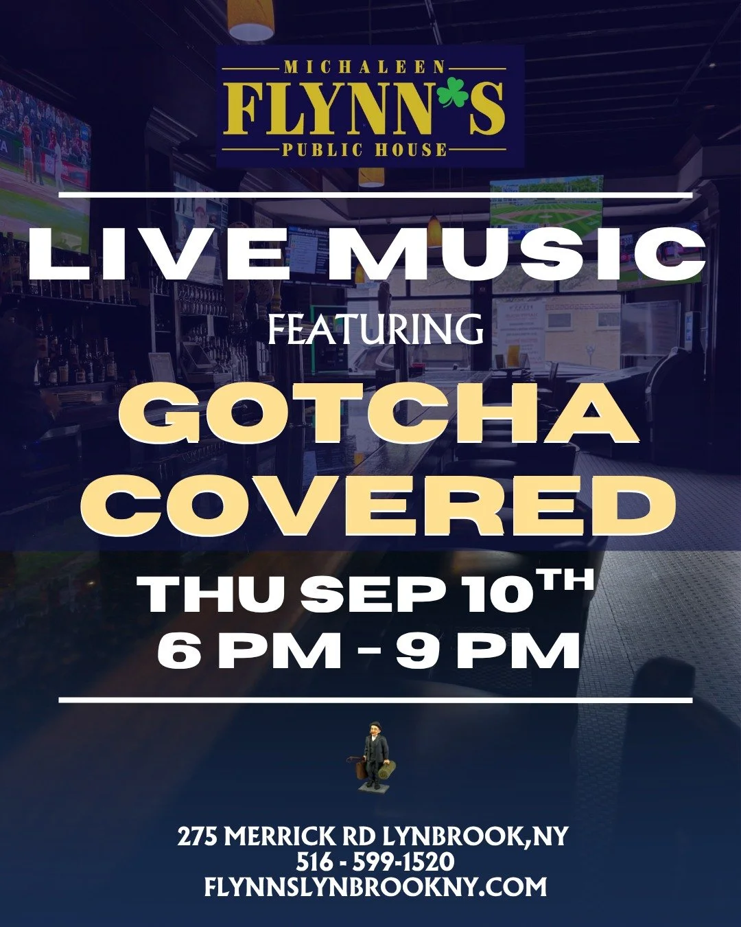 Start the weekend off right! 🎶 Live music at Flynn's!

#livemusic #longislandny #lynbrookny #september