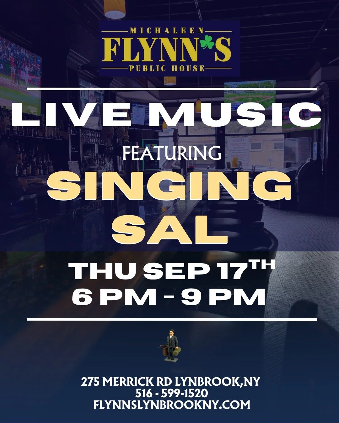 Thursday, Friday, and Saturday night plans covered with live music, good food, and drinks at Flynns! 🍻🎶🎙

#livemusic #lynbrookny #september #longislandny