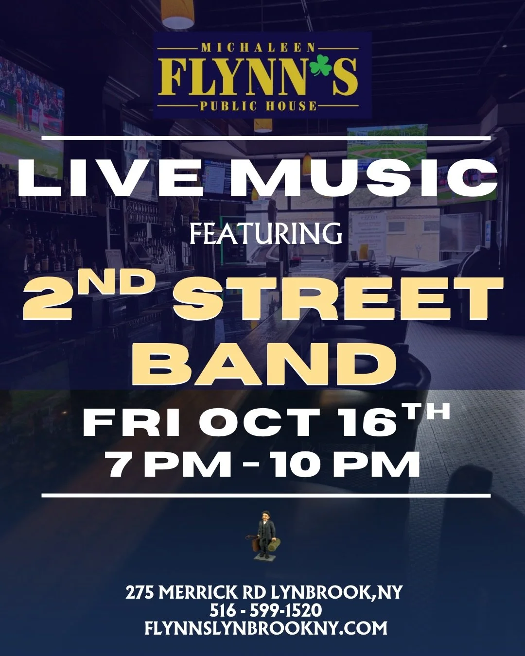 Start the weekend off right 🎶 with live music at Flynn&rsquo;s! 

#michaleenflynns #lynbrookny #longislandny #livemusic