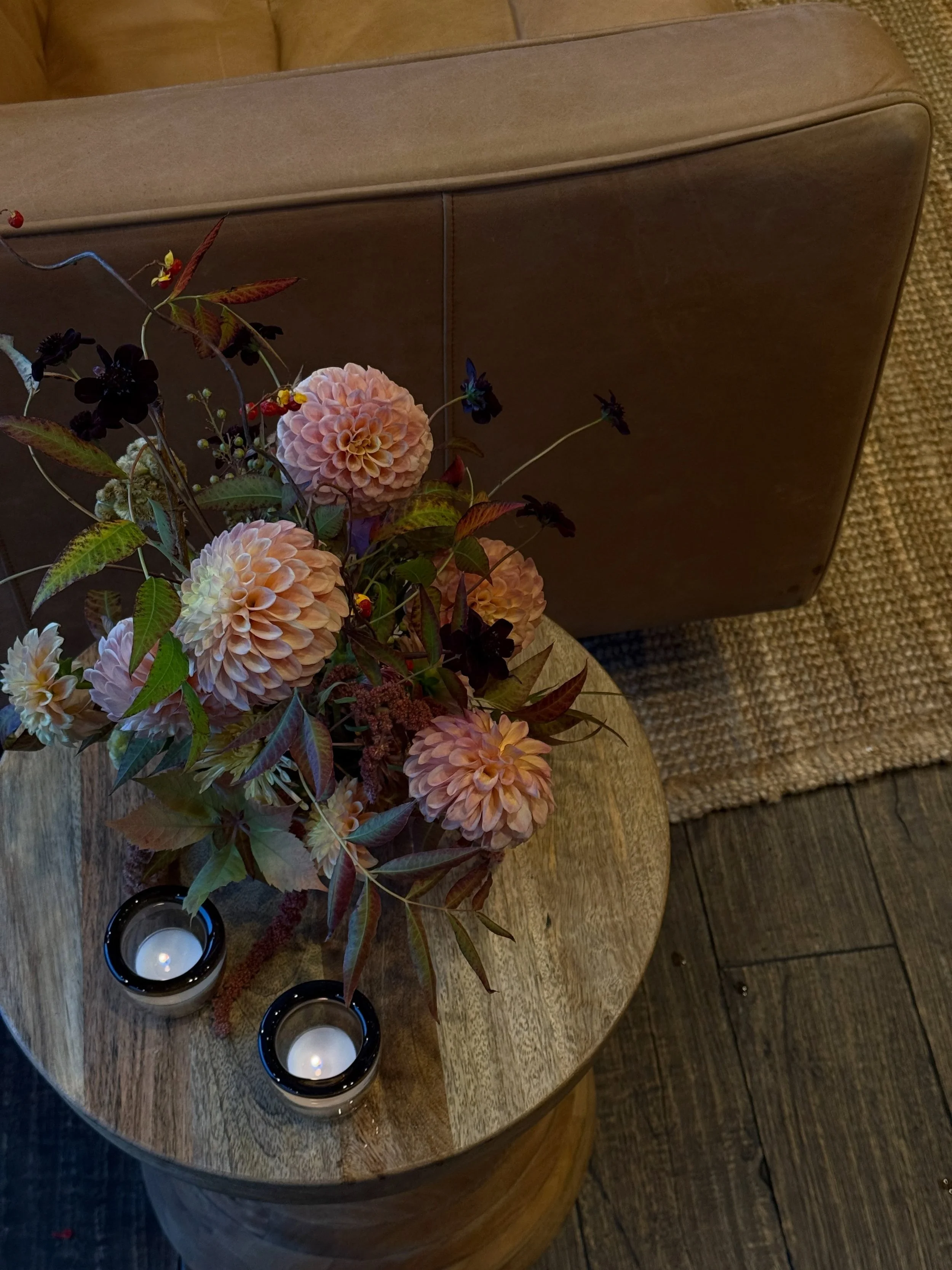 Coffee table cozy for @americanexpress
