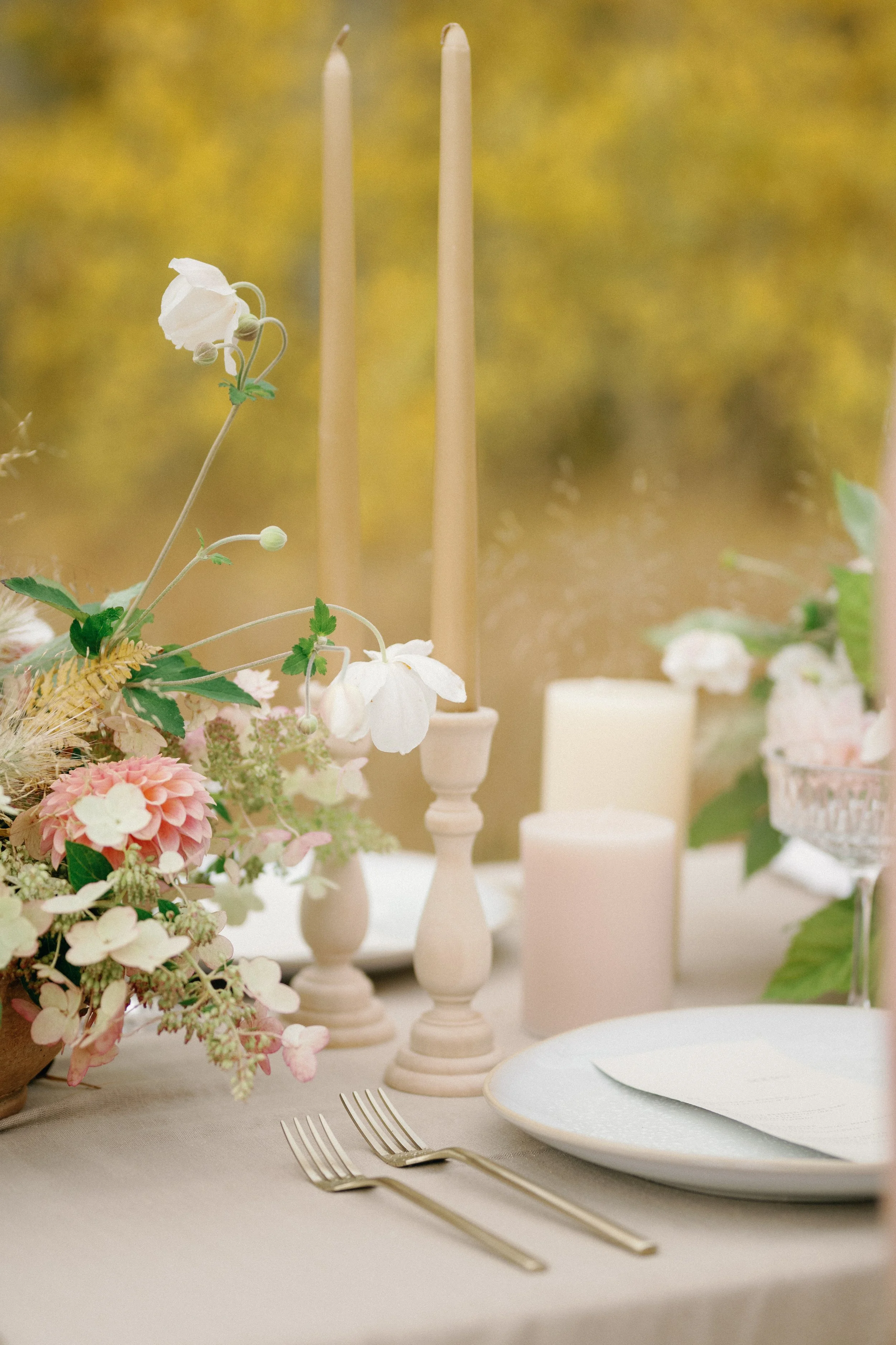 fall tablescape