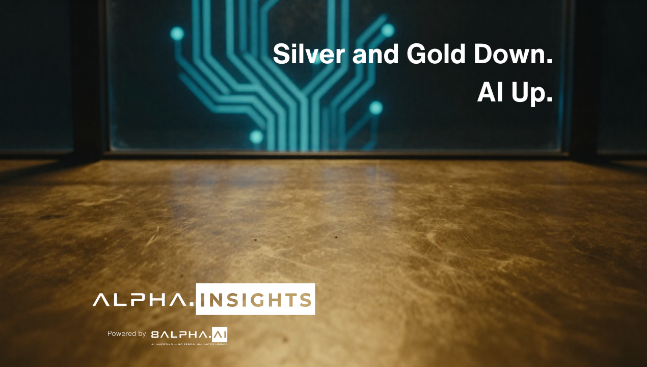 Silver and Gold Down. AI Up.