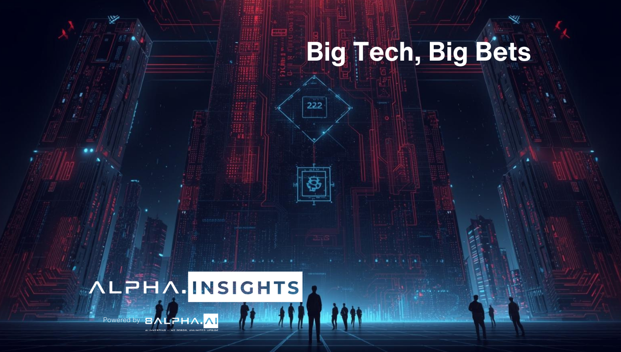 Big Tech, Big Bets