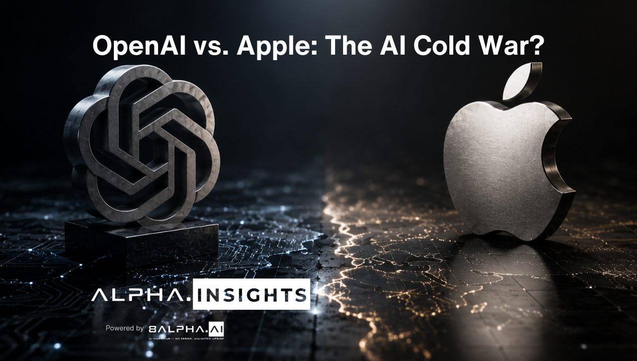 OpenAI vs. Apple: The AI Cold War?