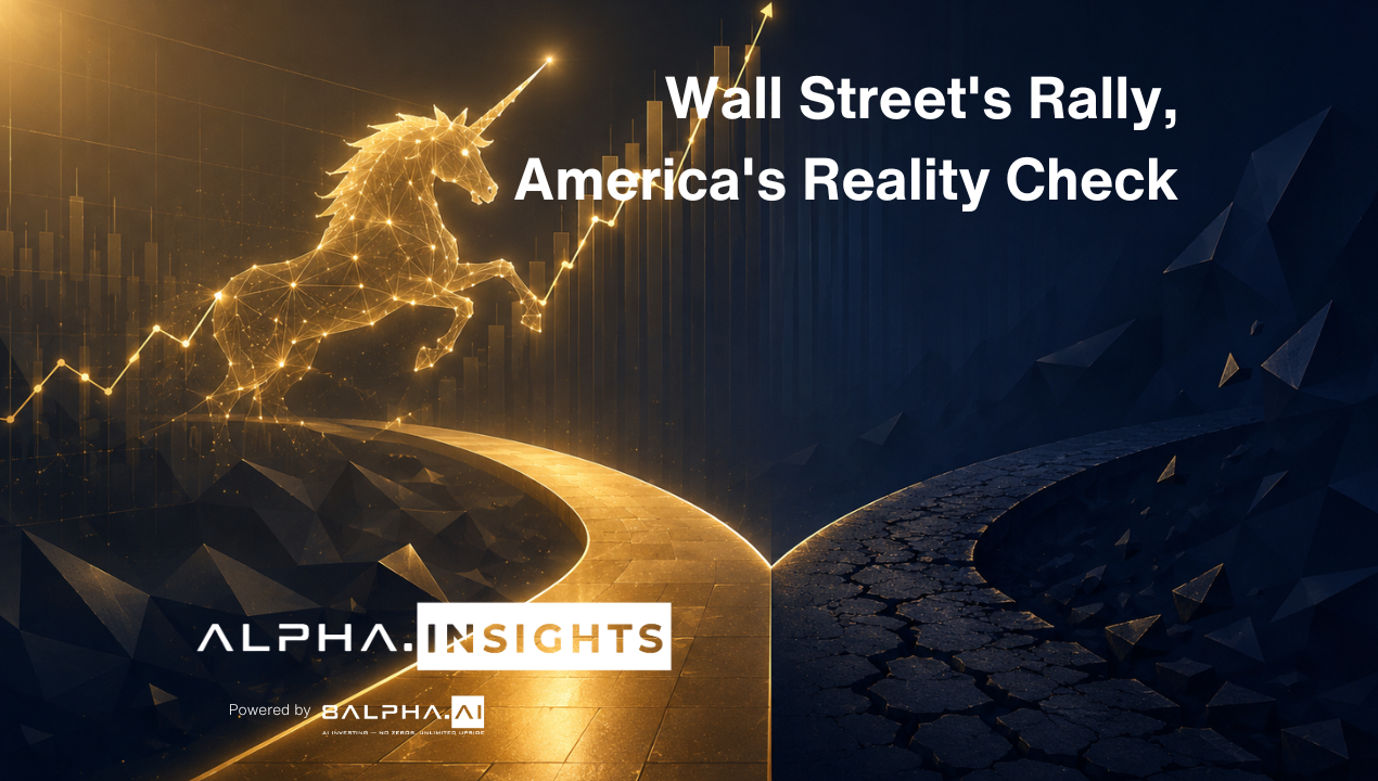 Wall Street's Rally, America's Reality Check