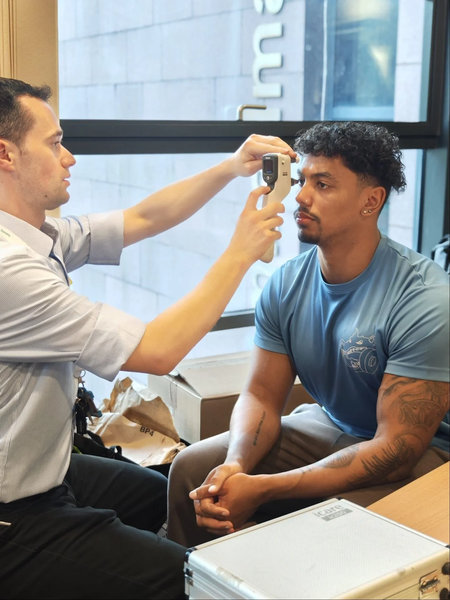 Last week we hosted a glaucoma community awareness event at the @kuumba.imani Millennial Centre. This was an opportunity to explore the importance of regular sight tests and to educate the public about what glaucoma is, how it is diagnosed and manage