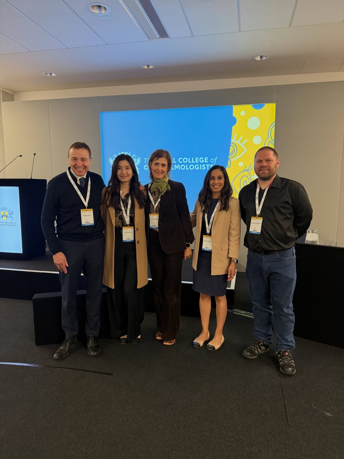 Really enjoyed presenting at the Royal College of Ophthalmologists Annual Congress 2026 (#EyeConUK) at in Manchester, where I spoke about omics research in the anterior segment.

There were some really interesting talks throughout the congress, espec