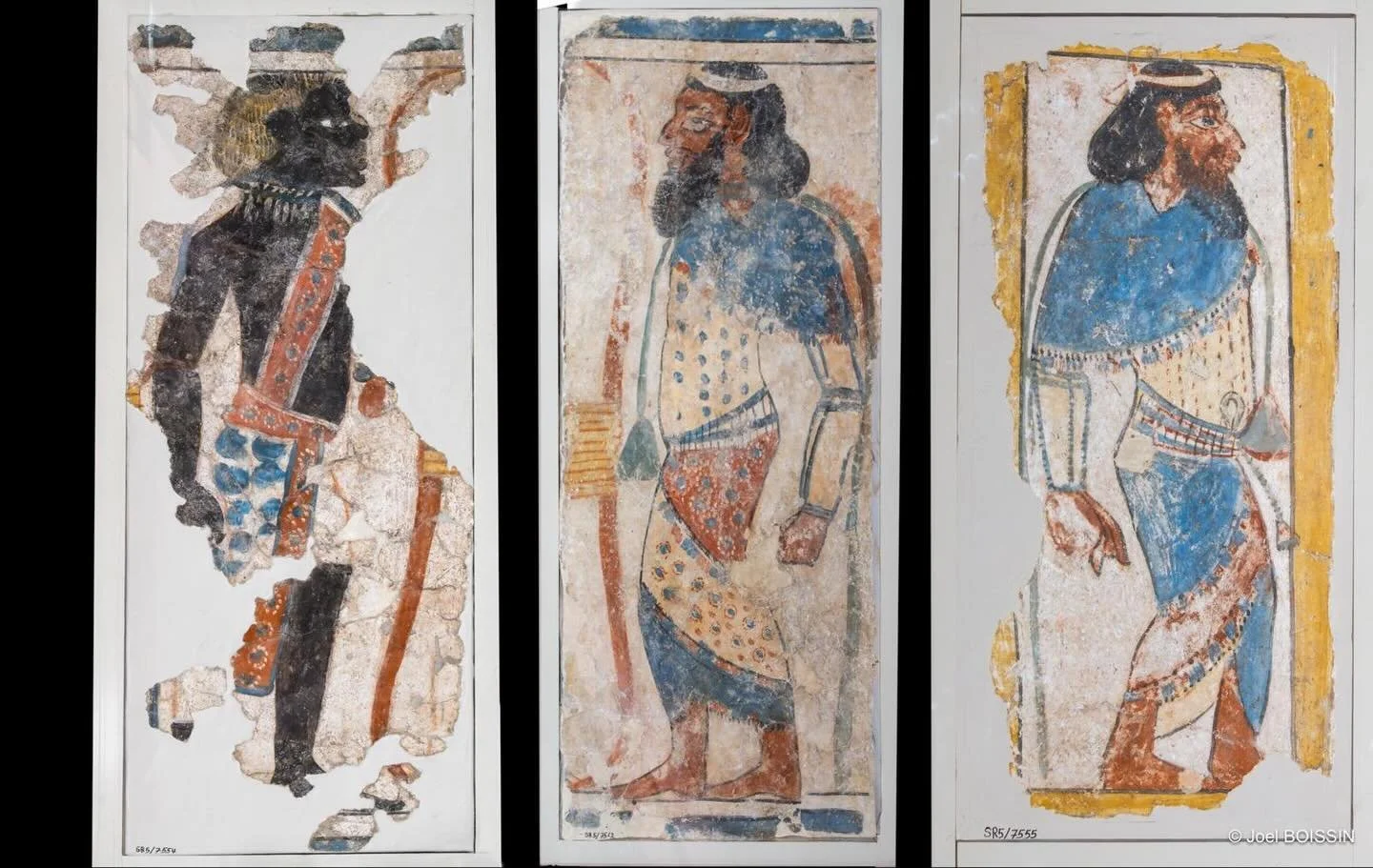 Qui peut dire o&ugrave; se trouvaient ces fresques?