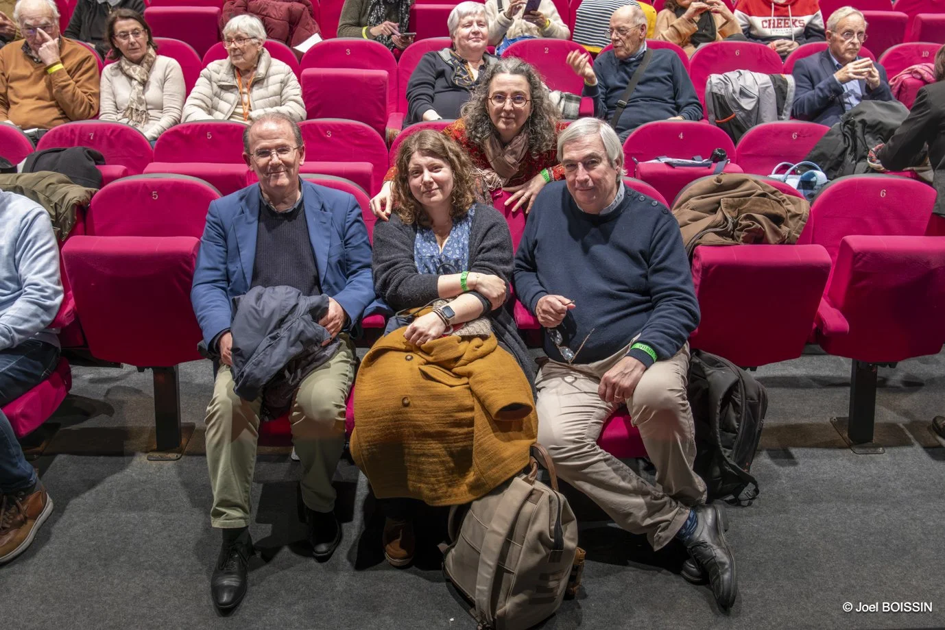 Bernard Mathieu, Bénédicte Lhoyer et Alain Charron