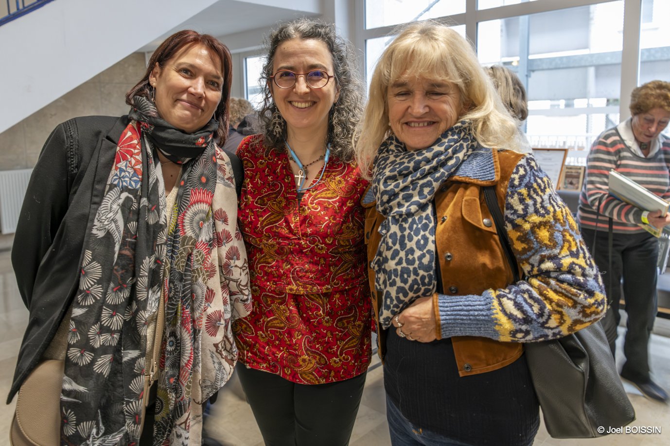 Karine Madrigal, Charlotte Lejeune et Catherine Letartre