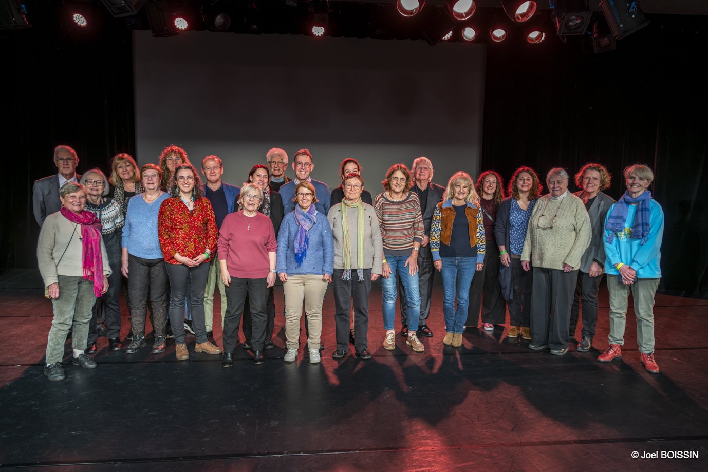 Les représentants des Associations d'Egyptologie
