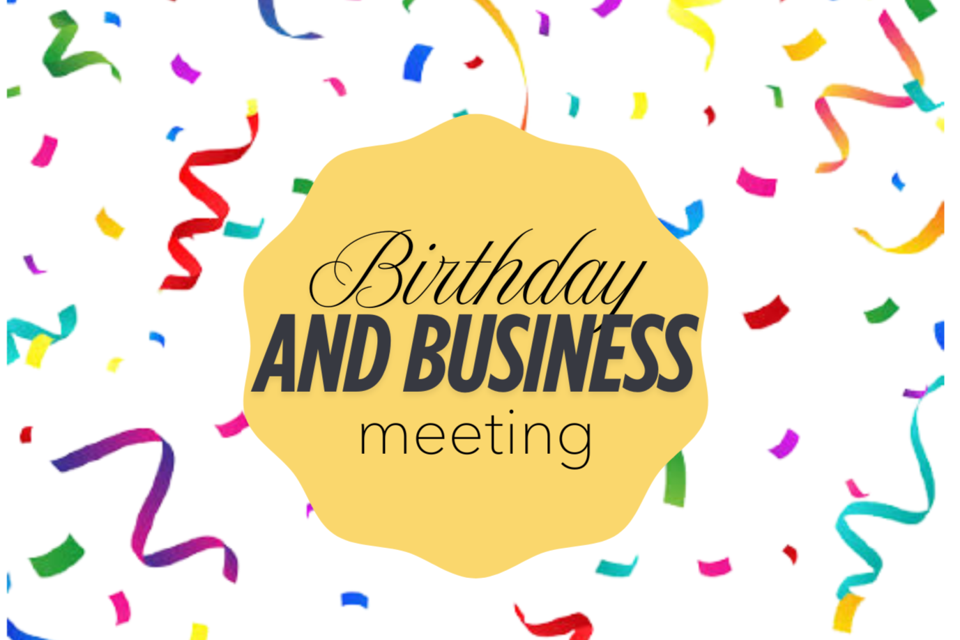 Birthday and Business Dinner