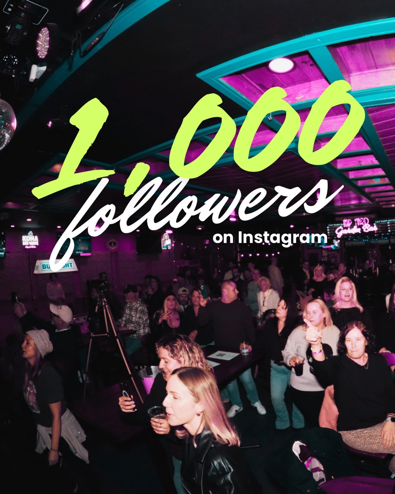 And we love all 1,000 of you. We hit this Insta milestone during our show last week and remain so grateful to have such an awesome (ever growing) community supporting Raleighoke!

Exciting things ahead, and we are pumped that you&rsquo;re here for th