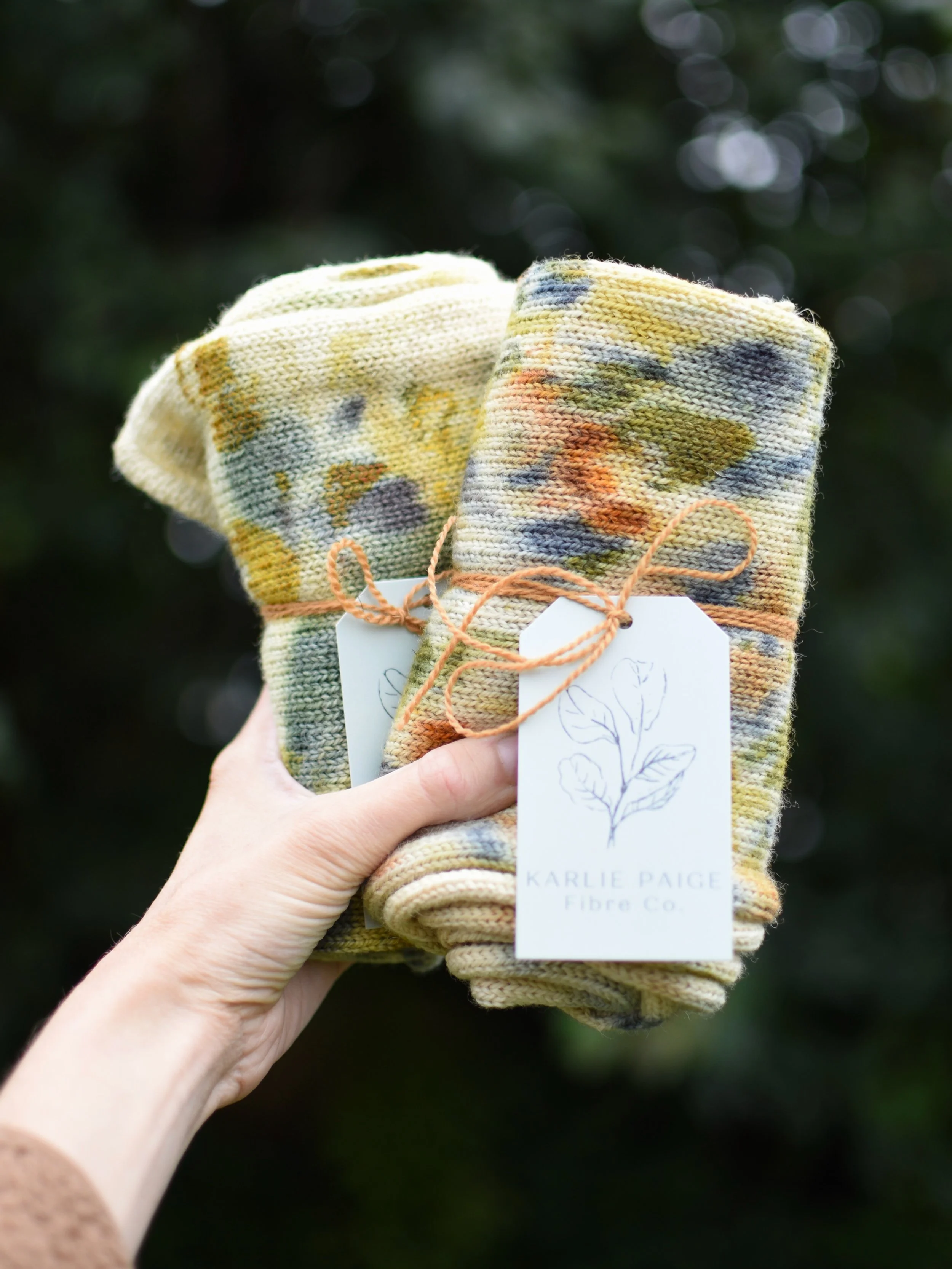 Vendor Spotlight:

Karlie from Karlie Paige Fibre Co will be joining us at the Folks &amp; Fibre Market on August 22nd 10am - 4pm at the Flare &rsquo;N Derrick! 
(131 Main St N, Turner Valley AB T0L 2A0)

Karlie Paige Fibre Co naturally dyes all-natu