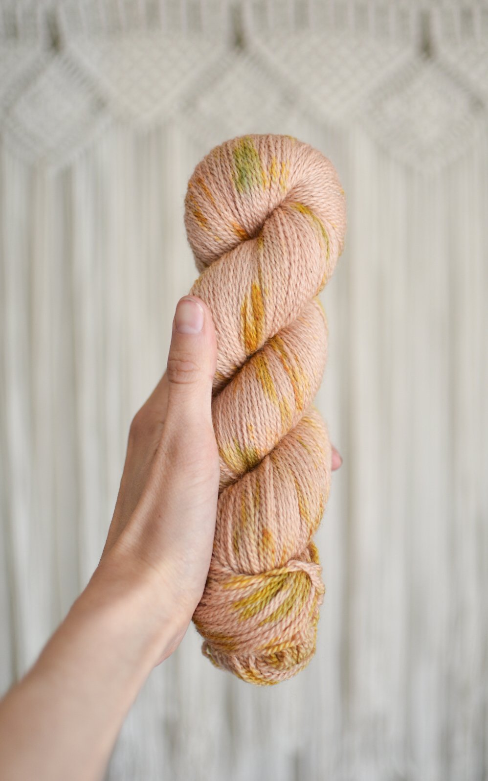 BFL Sock - Blushing Moss