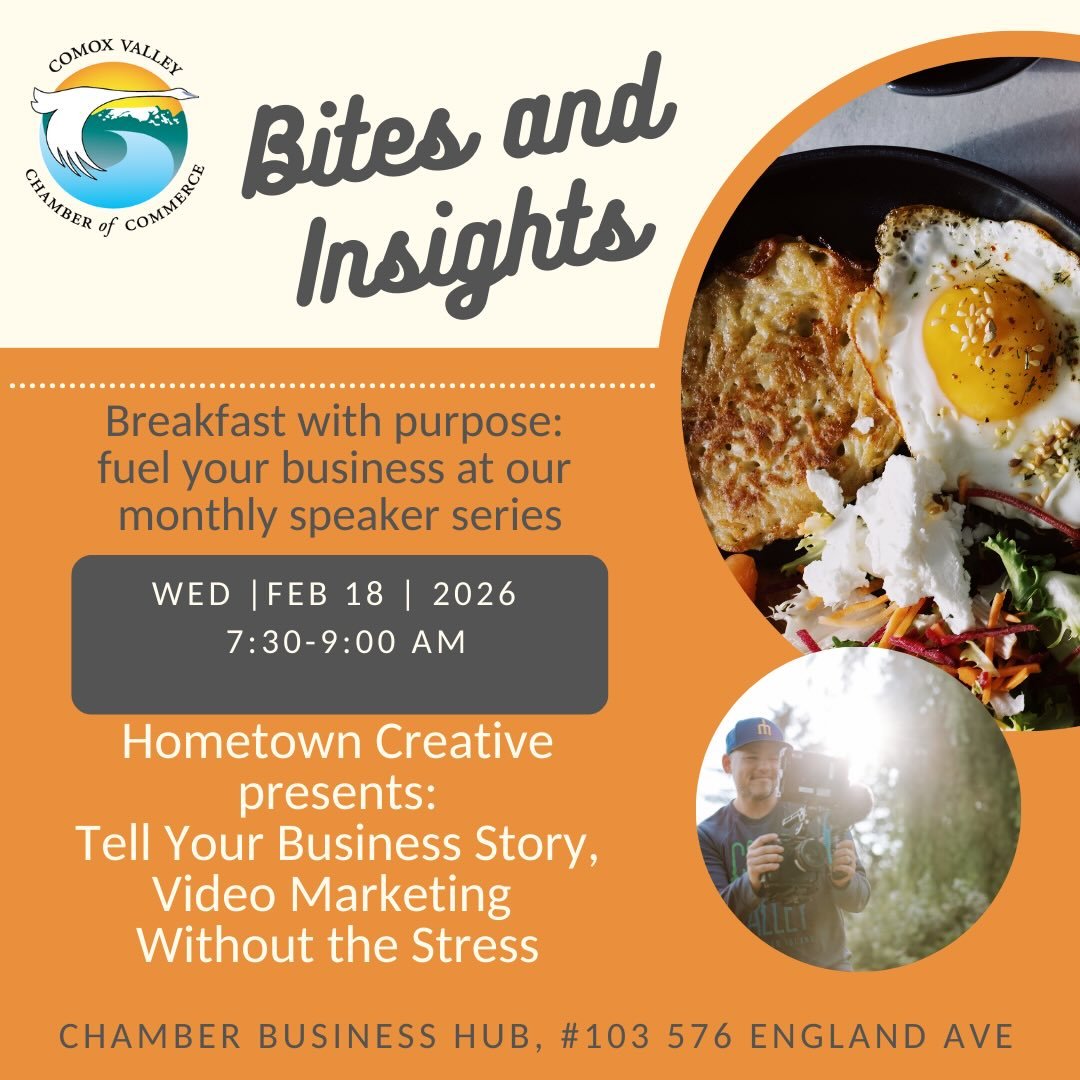 I&rsquo;m unbelievably excited to share my story and drop a little knowledge on February 18th at the Chamber of Commerce Bites and Insights breakfast! 🥞 ☕️🎞️

I&rsquo;m gonna share some value with some amazing local business owners, diving deep int