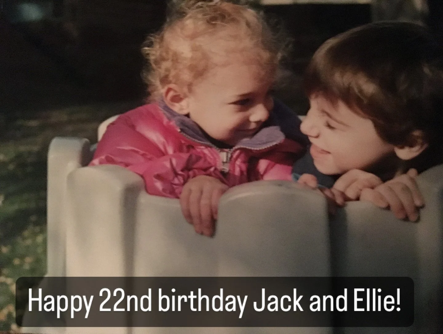 Happy 22nd birthday @jackmuglia and @ellie.muglia !! Love you so much!!